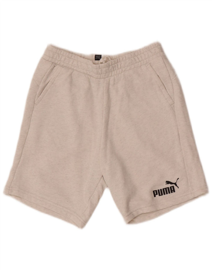 Puma Jungen Sportshorts 11–12 Jahre, graue Baumwolle