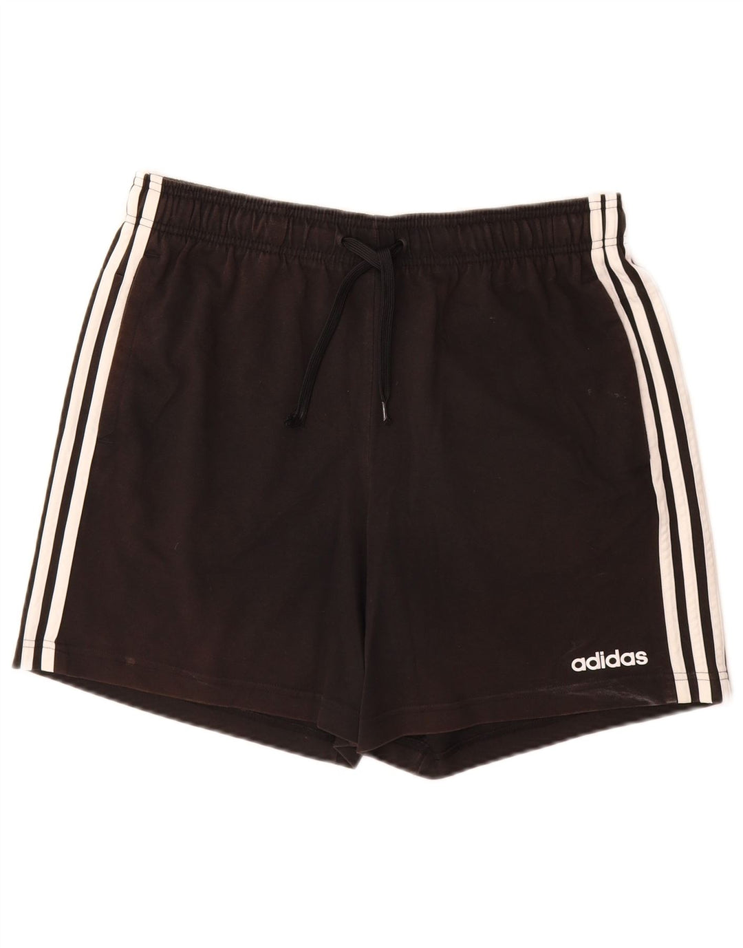 ADIDAS Herren Sportshorts Große schwarze Baumwolle