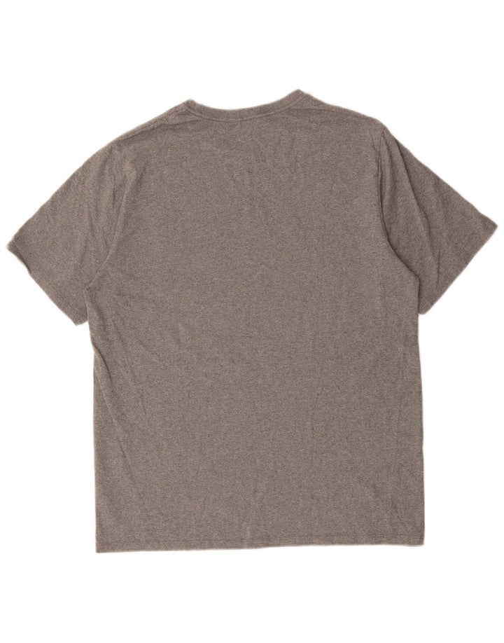 Patagonia Herren-T-Shirt mit normaler Passform, mittelgraue Baumwolle