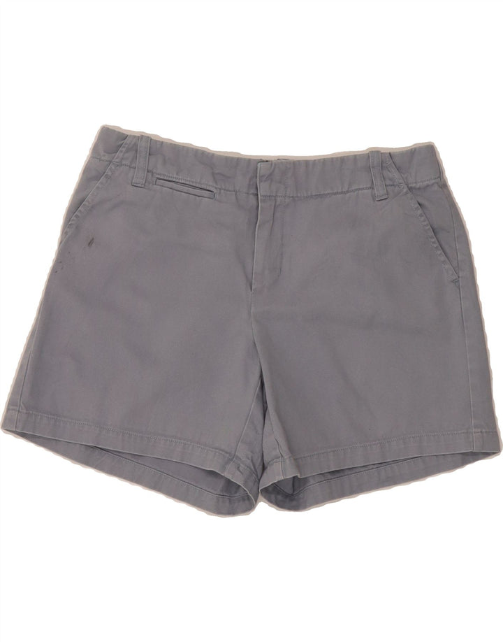J. CREW Womens Chino Shorts US 4 Small W27  Grey Cotton Vintage J. Crew and Second-Hand J. Crew from Messina Hembry 