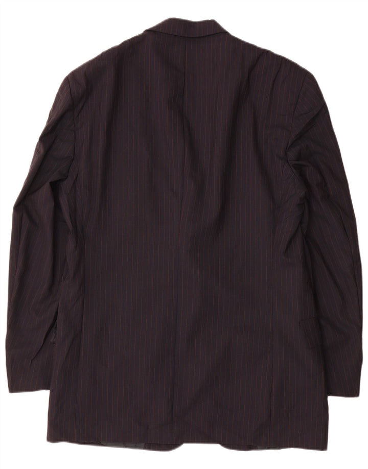 TOMMY HILFIGER Herren-Blazerjacke UK 39 Mittelmarineblauer Nadelstreifen