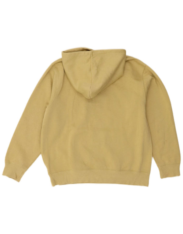 Zara Mädchen-Kapuzenpullover mit Reißverschluss, 11–12 Jahre, gelbe Baumwolle
