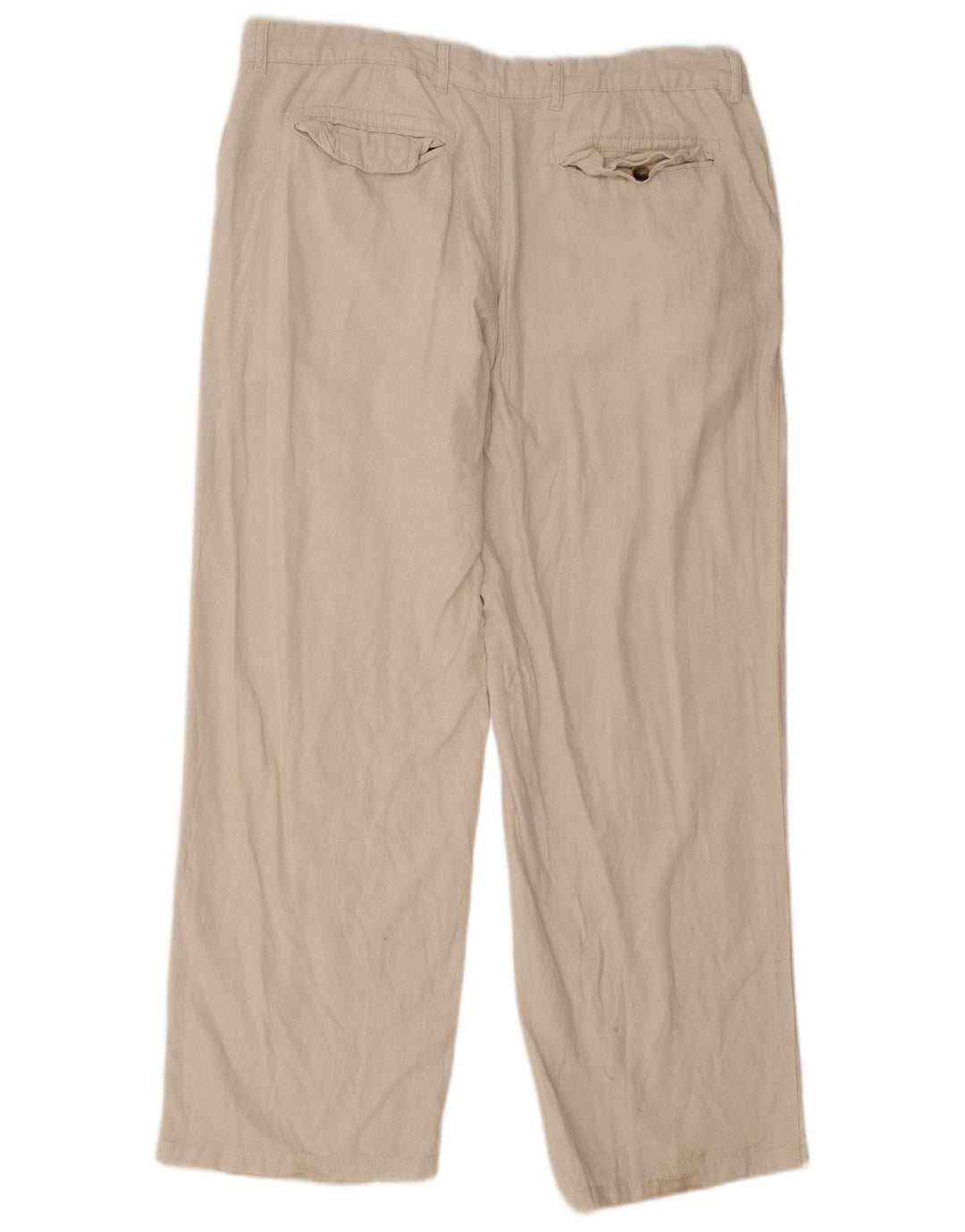 Marks & Spencer Herren Straight Regular Chinohose W38 L31 Off White