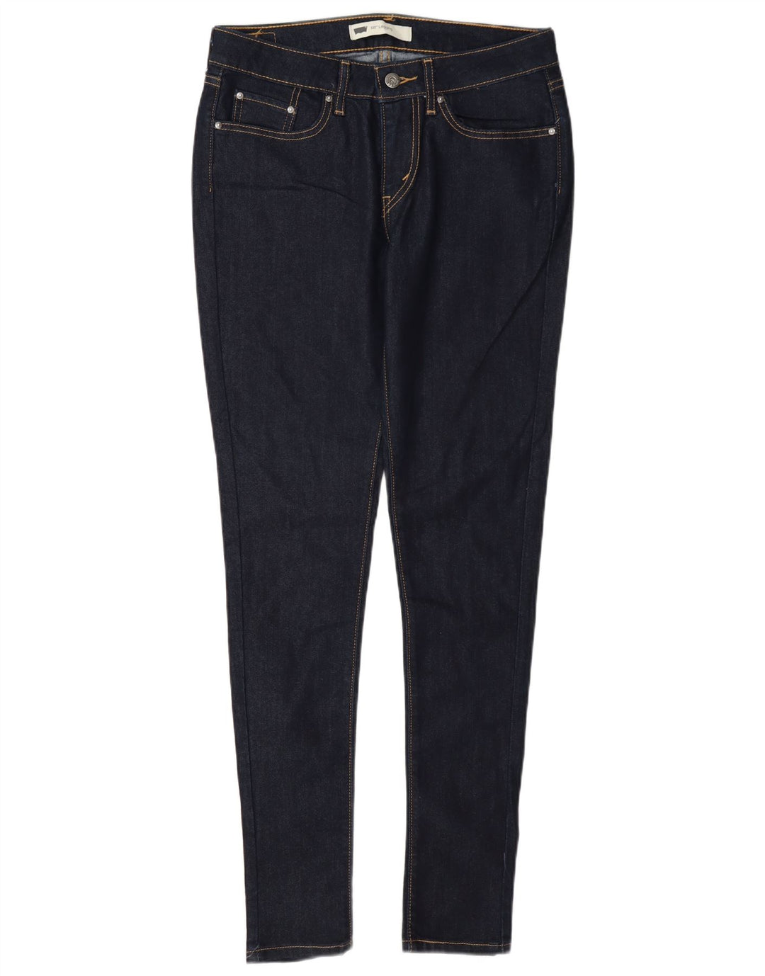 Levi's Damen 535 Legging Jeans W30 L32 Marineblau Baumwolle