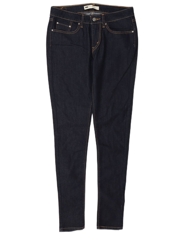 Levi's Damen 535 Legging Jeans W30 L32 Marineblau Baumwolle