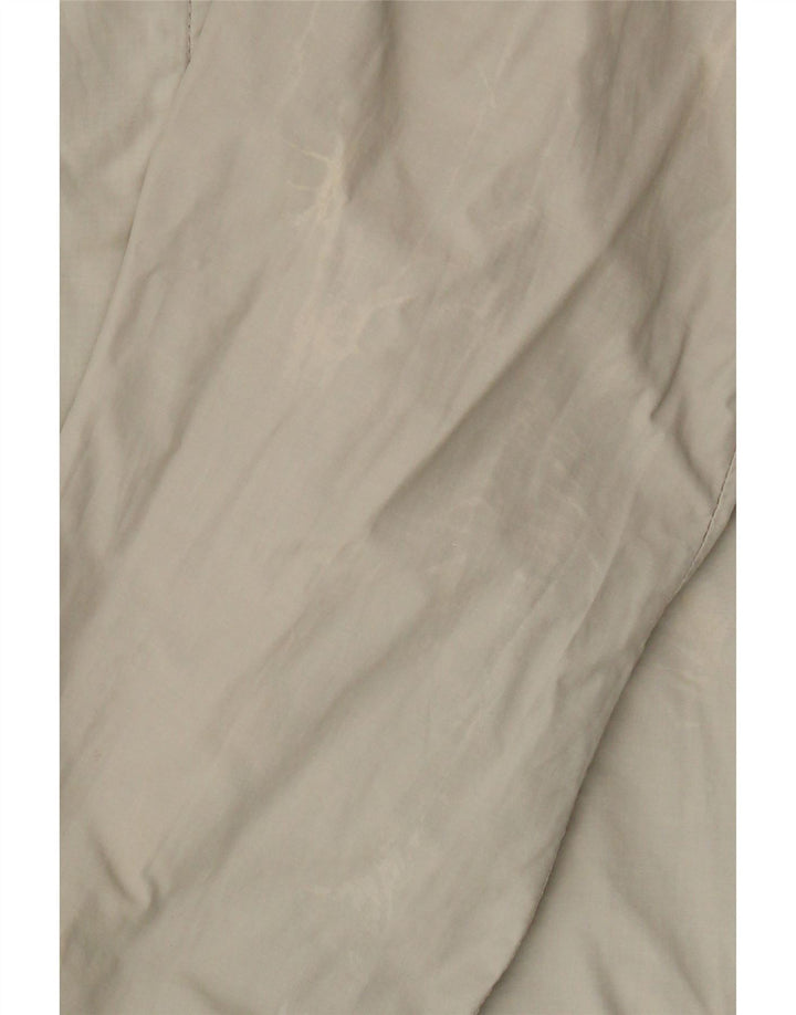 Lyle & Scott Herren-Regenjacke mit Kapuze, UK 36, Small, Beige, Nylon