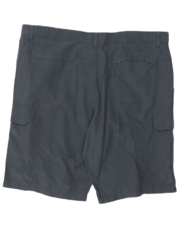 Marks & Spencer Herren Cargoshorts W42 2XL Graue Baumwolle