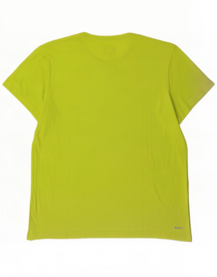 Adidas Herren Climalite T-Shirt Top XL Grün