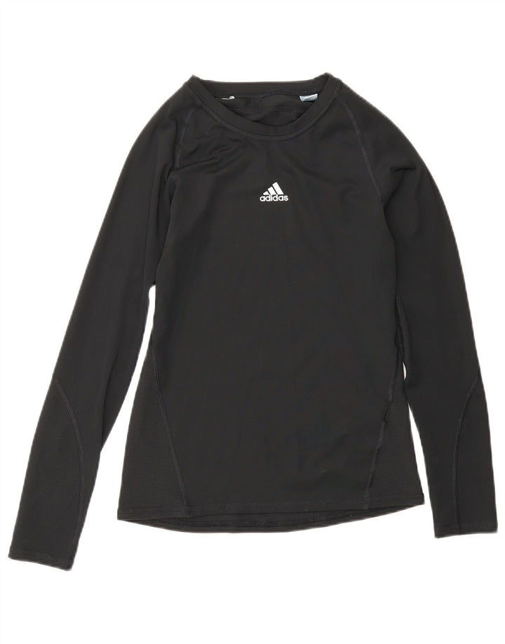 Adidas Jungen Aeroready Top Langarm 11-12 Jahre Schwarz