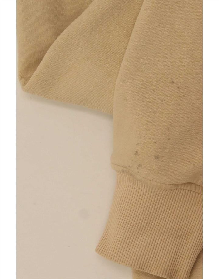 Zara Herren Kapuzenpullover 2XL Beige Baumwolle