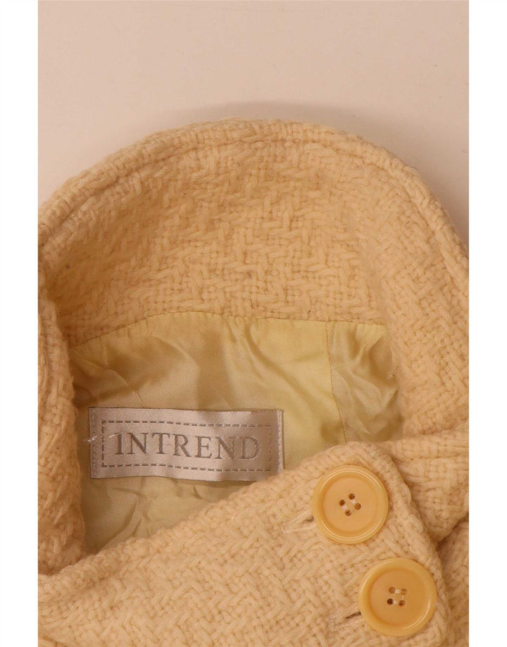 Intrend Damenmantel UK 14 Mittelbeige Schurwolle