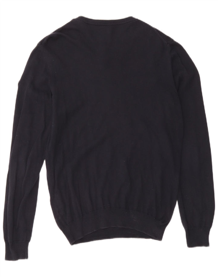 Colmar Herren-Pullover mit U-Boot-Ausschnitt, mittleres Marineblau