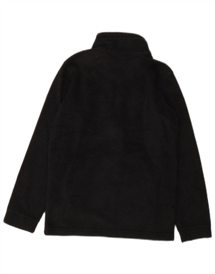 Columbia Fleecejacke für Mädchen, 10–11 Jahre, mittelgroß, Schwarz