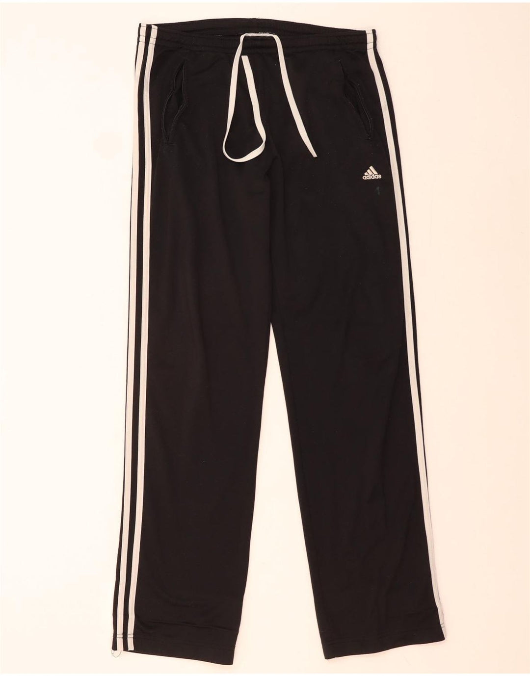 ADIDAS Herren-Trainingshose, UK 36/38, Größe S, Schwarz, Polyester