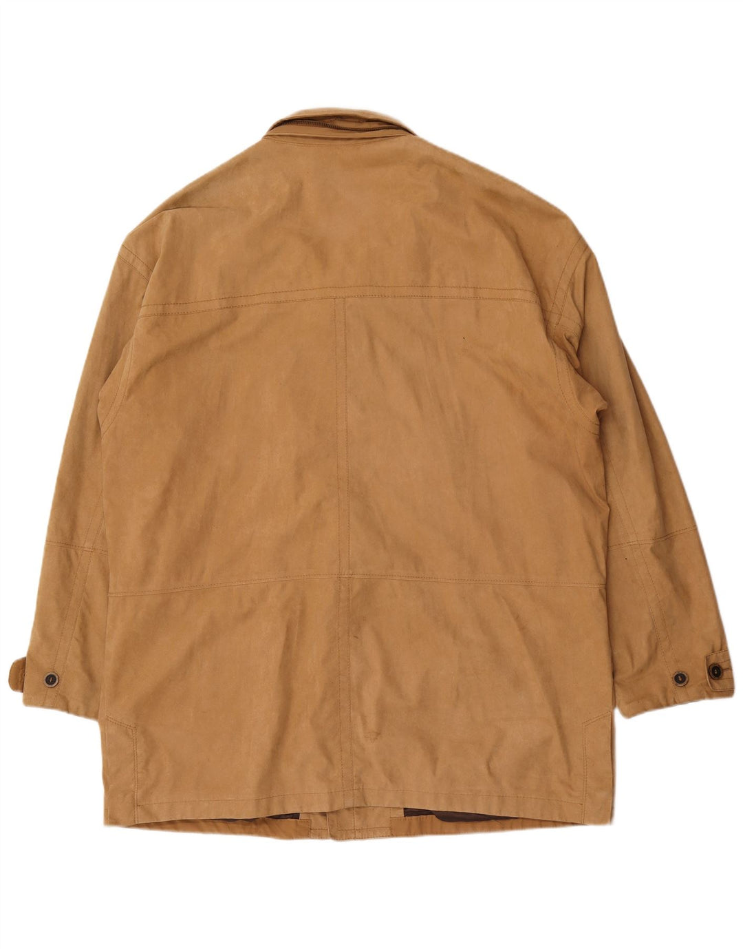 B.S.M Herrenmantel UK 48 4XL Beige Nylon