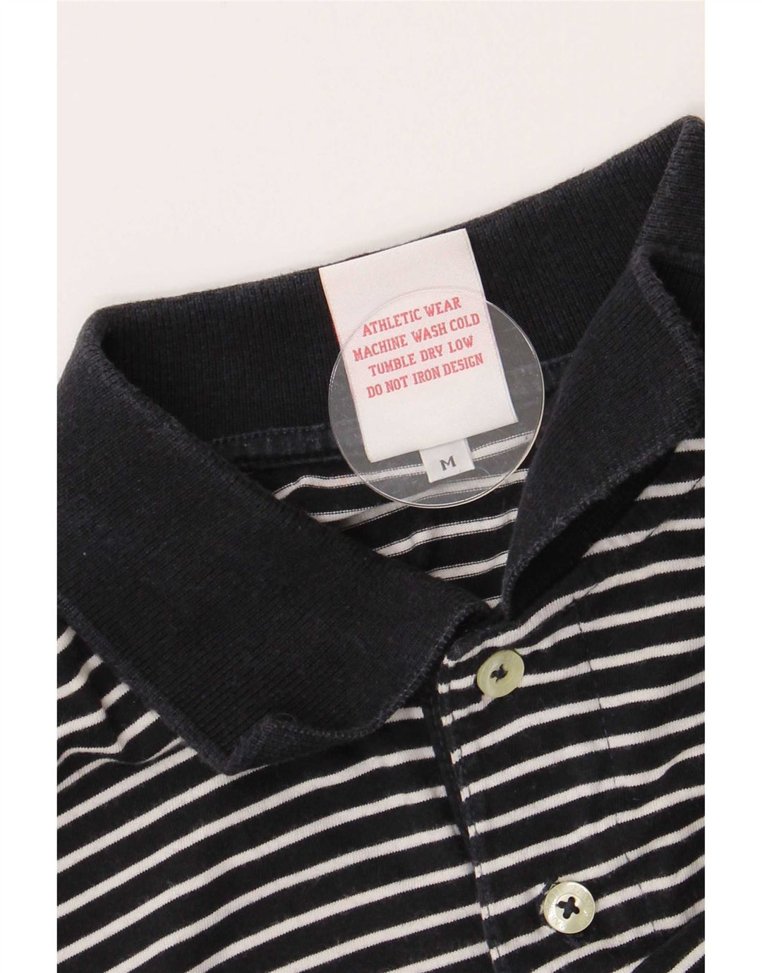 Franklin & Marshall Herren-Poloshirt, mittelgroß, Marineblau gestreift