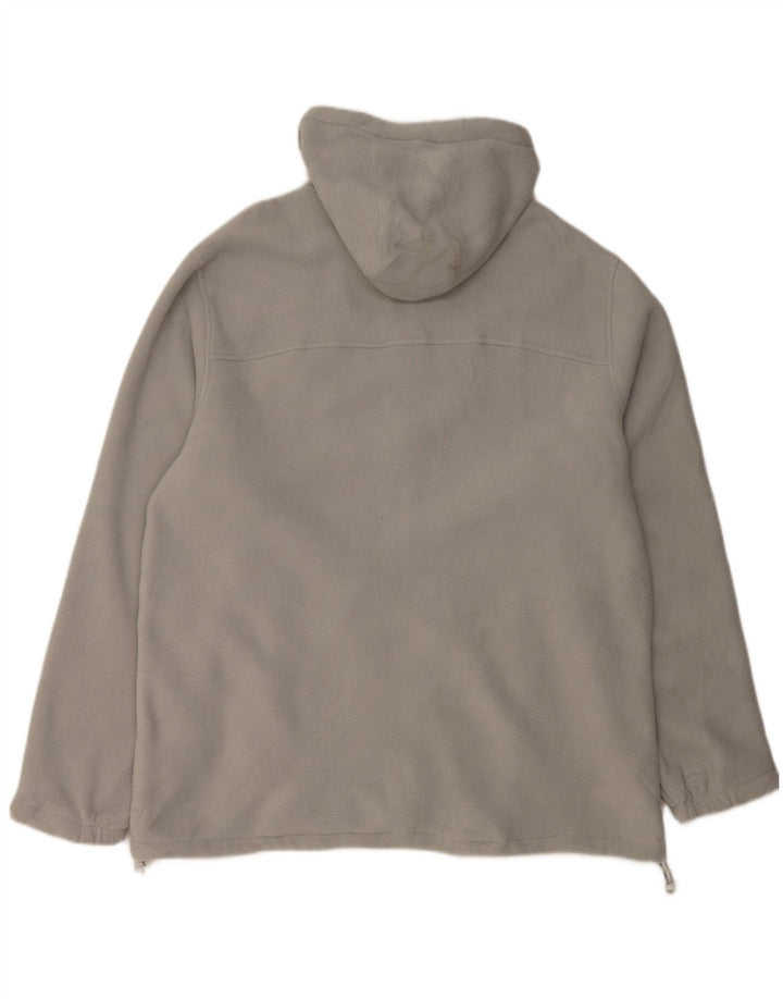 Reebok Herren Kapuzen-Fleecejacke UK 42 XL Grau Polyester