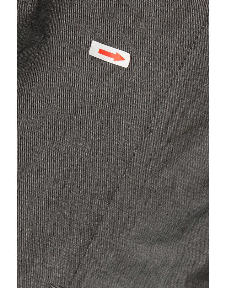 Marks & Spencer Herren-Blazer mit 3 Knöpfen, UK 42, große graue Wolle