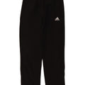 Adidas Trainingshose für Jungen, 11–12 Jahre, schwarzes Polyester