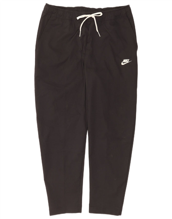 Nike Herren-Trainingshose, groß, aus schwarzem Polyester