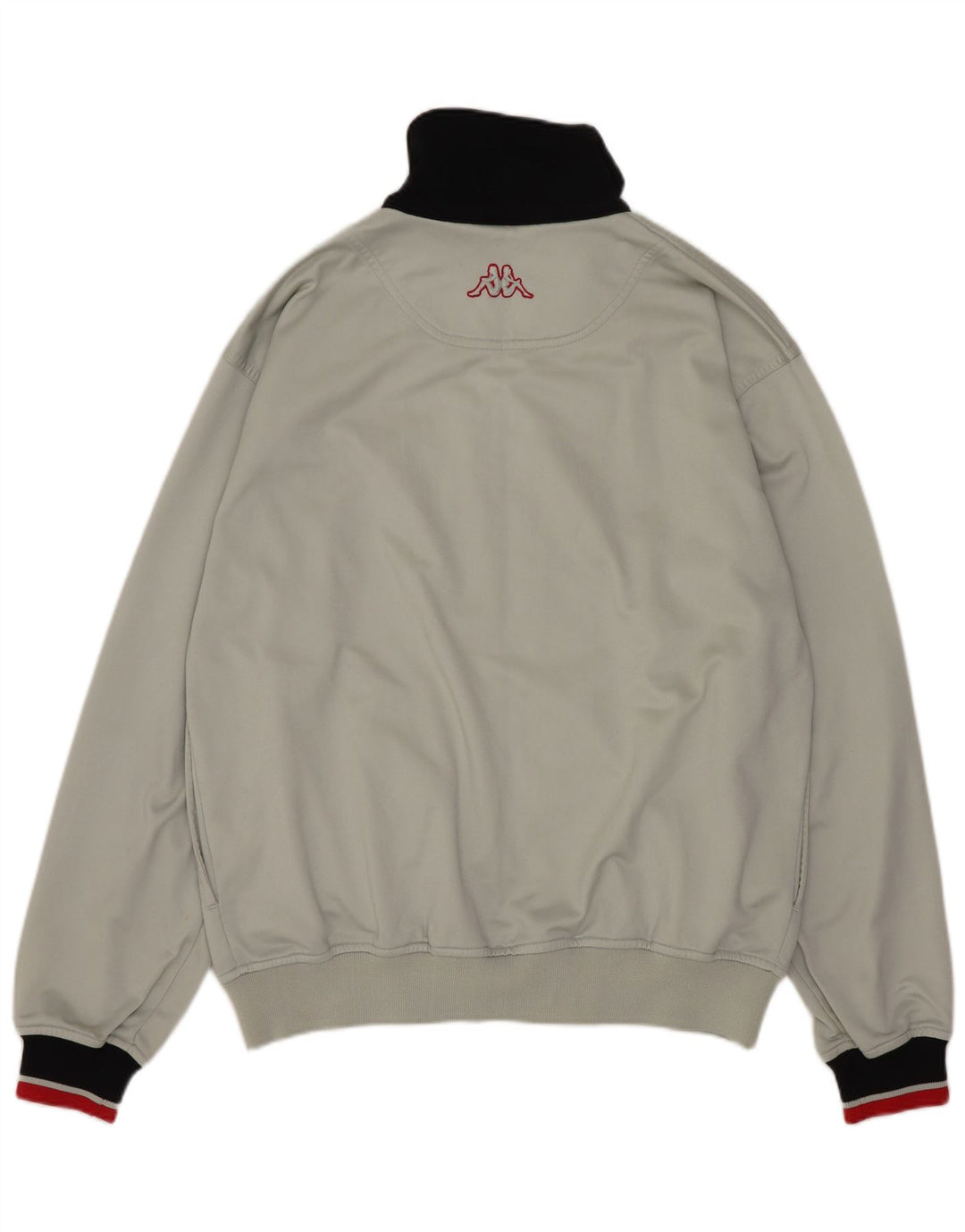 KAPPA Herren-Trainingsanzugoberteil, Jacke, Größe S, Grau