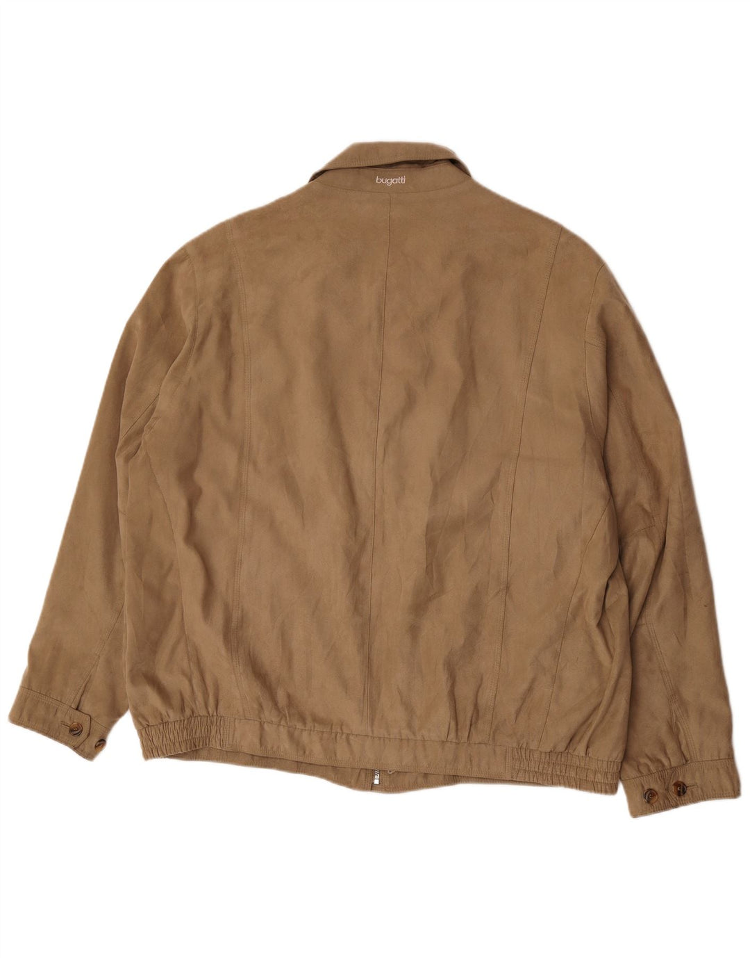 Bugatti Herren Bomberjacke EU 62 6XL Braunes Polyester