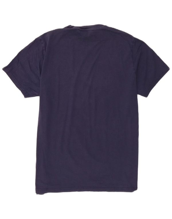New Balance Herren Grafik T-Shirt Top 2XL Marineblau Baumwolle