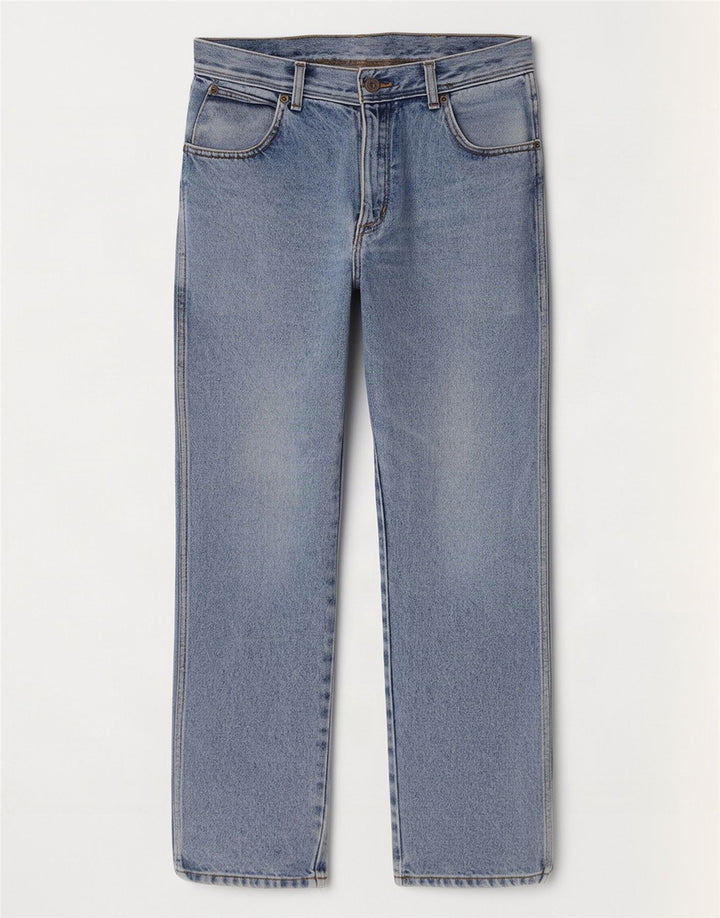Wrangler Herren-Jeans mit normaler Passform, gerade Passform, W32, L30, Blau, Baumwolle