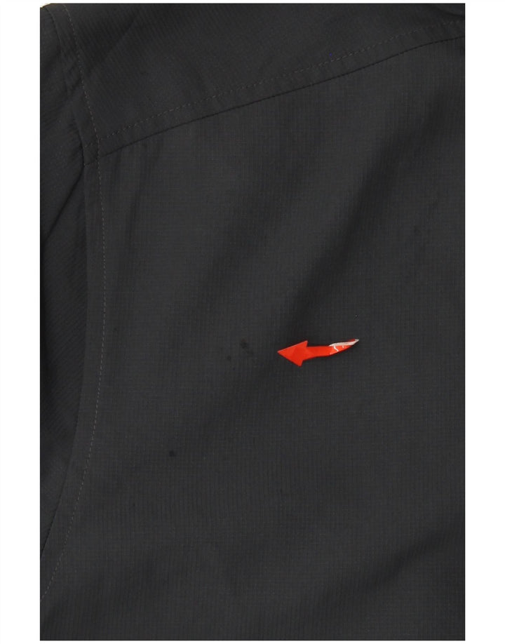 UNDER ARMOUR Herren Heat Gear Trainingsanzug Top Jacke Mittelgraues Polyester