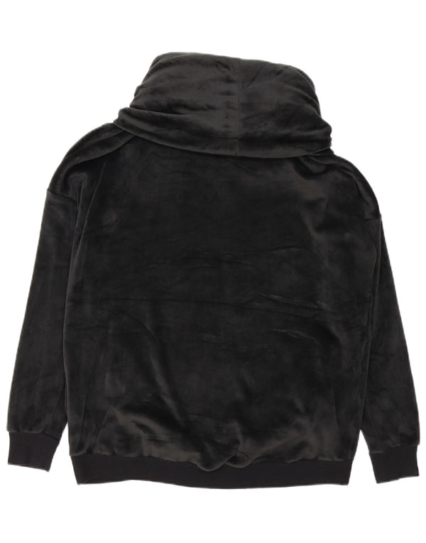 Marks & Spencer Damen-Sweatshirt „Autograph“ aus Velours, Gr. 10, Größe S, Schwarz