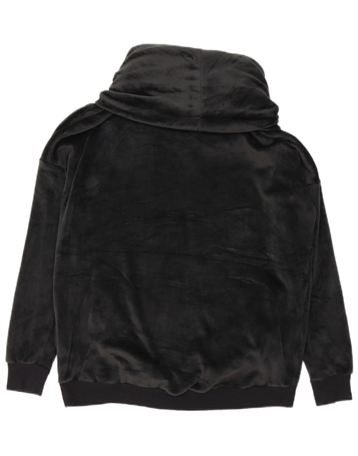 Marks & Spencer Damen-Sweatshirt „Autograph“ aus Velours, Gr. 10, Größe S, Schwarz