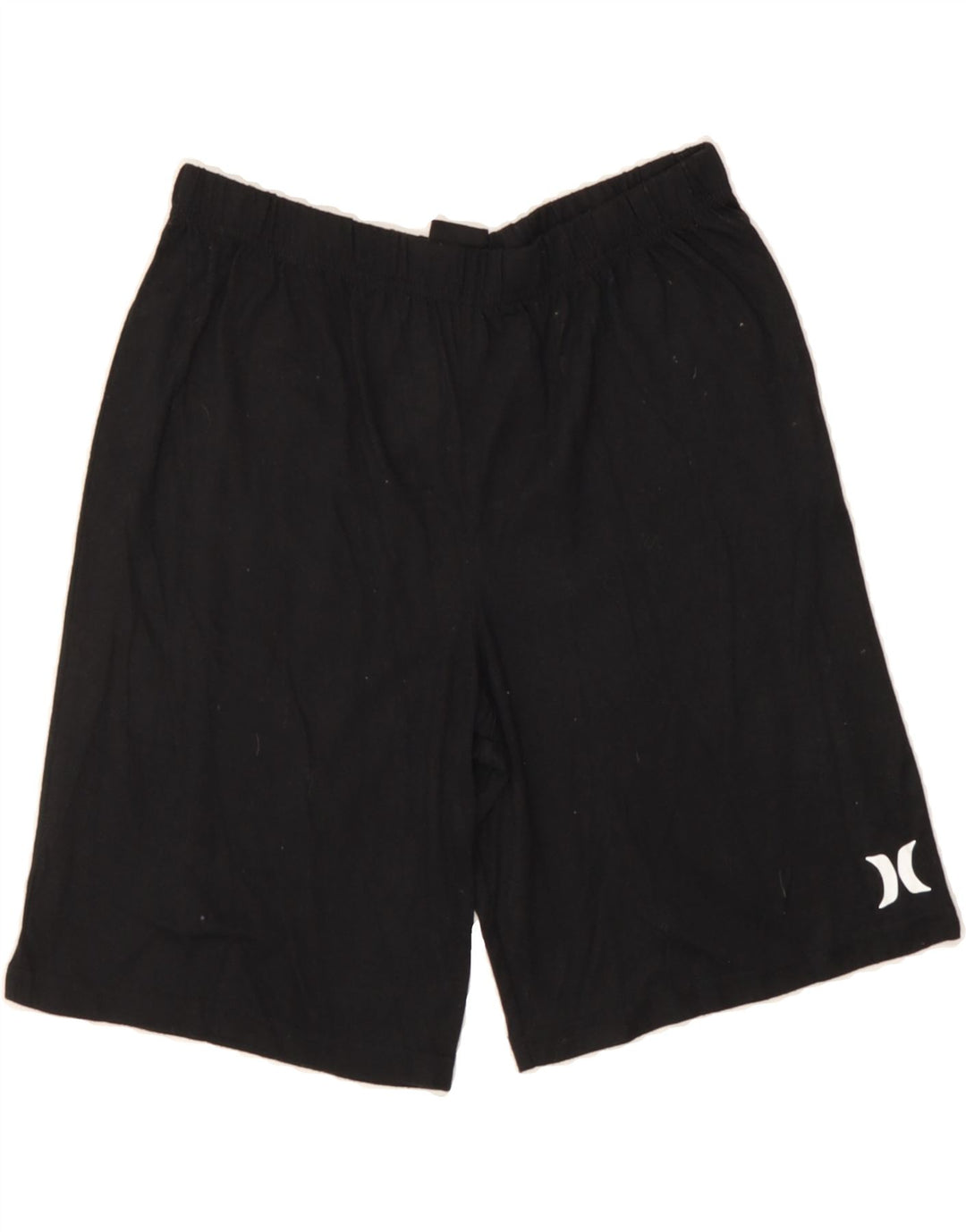 HURLEY Boys Sport Shorts 13-14 Years  Black Polyester Vintage Hurley and Second-Hand Hurley from Messina Hembry 