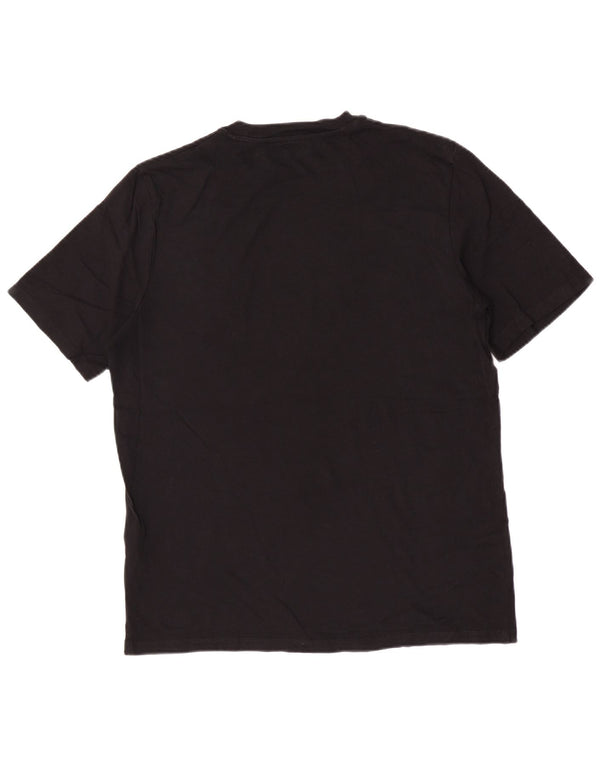 Jack & Jones Herren Premium Graphic T-Shirt Top XL Schwarz Baumwolle
