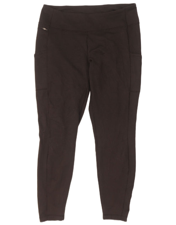 Patagonia Damen Leggings UK 18 XL Schwarz Polyester