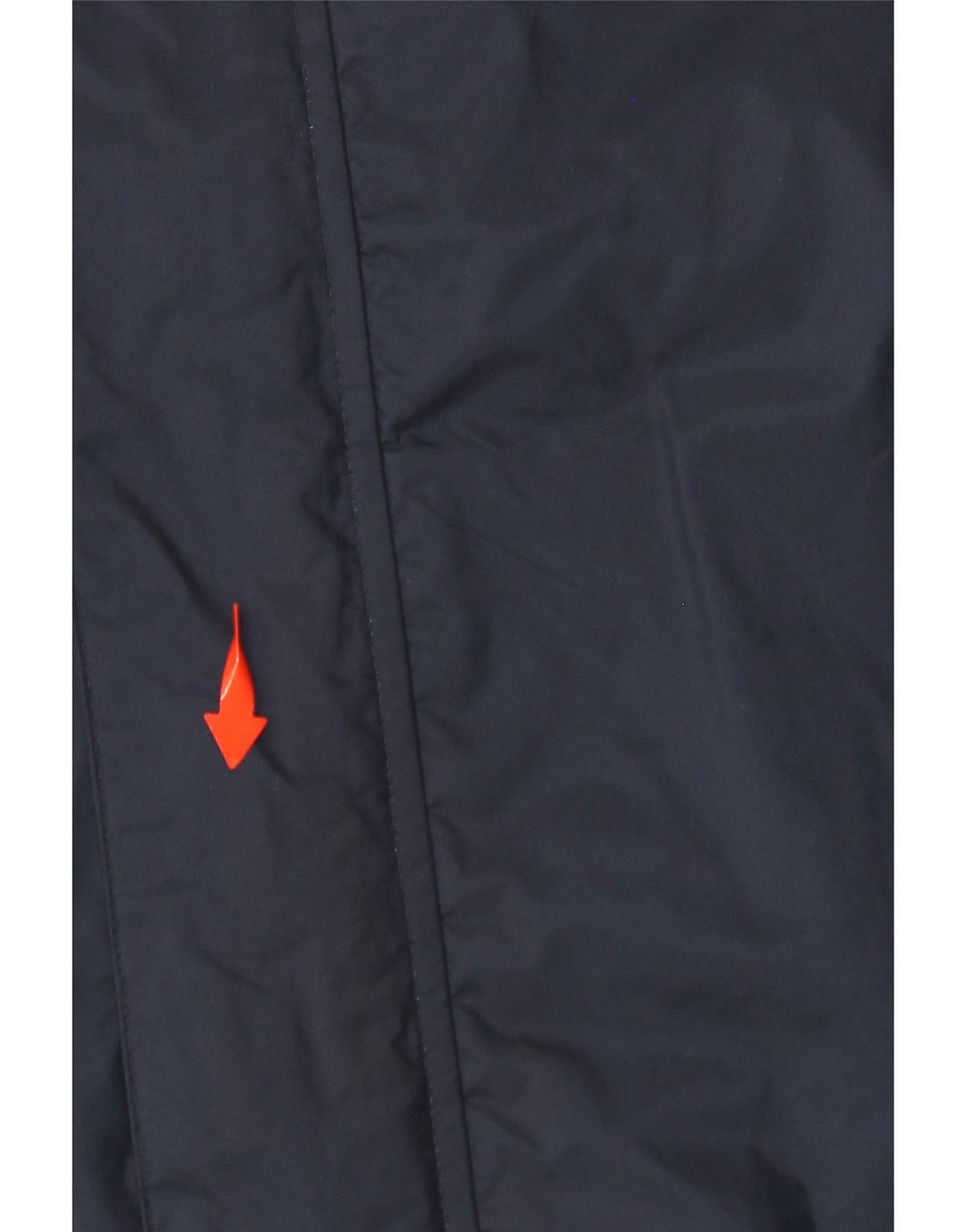 ADIDAS Herren-Regenjacke mit Kapuze, UK 40, Größe L, marineblaues Nylon