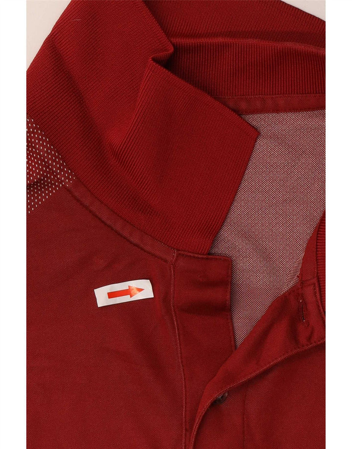 Izod Herren Poloshirt XL Rot Polyester