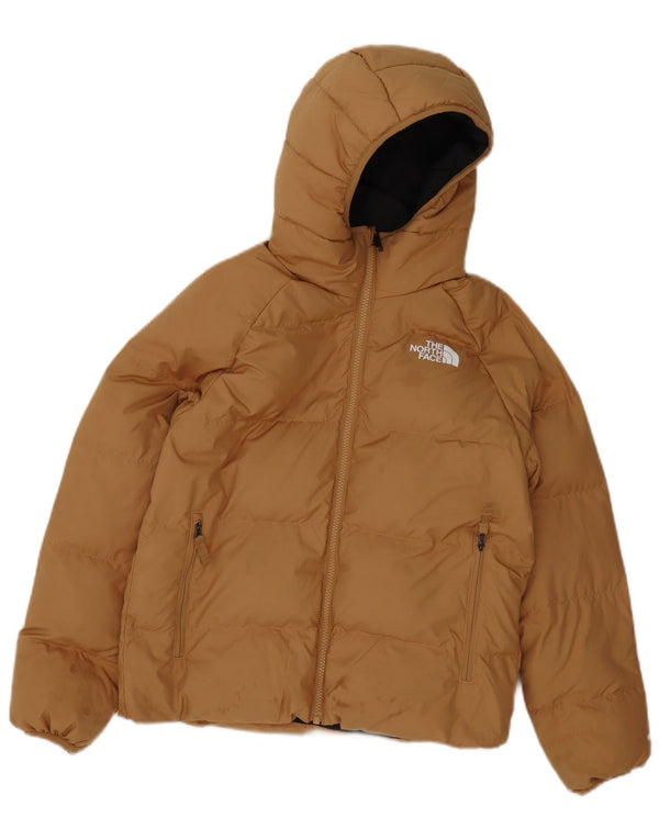 The North Face Wendbare, wattierte Jacke mit Kapuze für Jungen, 11–12 Jahre, Größe L, Braun