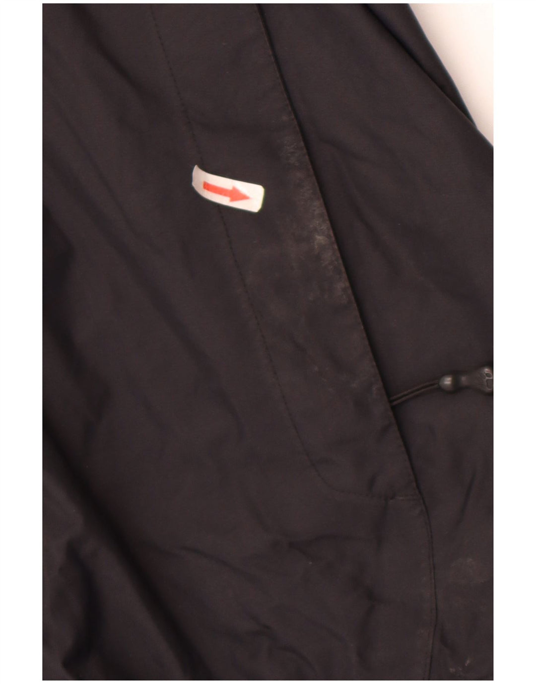 Jack Wolfskin Herren Regenjacke mit Kapuze UK 50 3XL Schwarz Polyamid