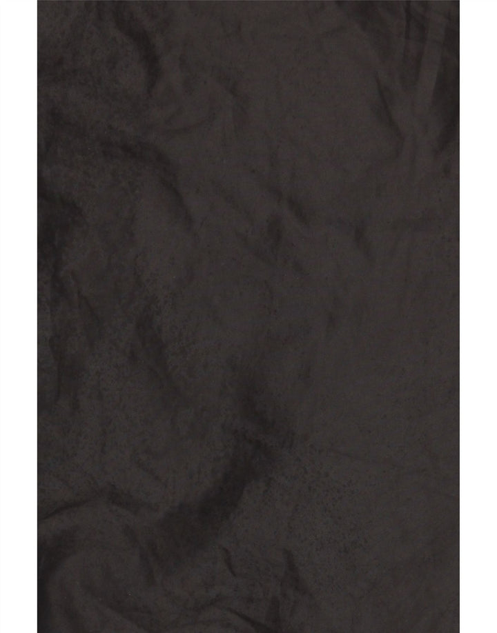 Ellesse Herren-Regenjacke mit Kapuze und Grafik, UK 36, Größe S, Schwarz, Polyester