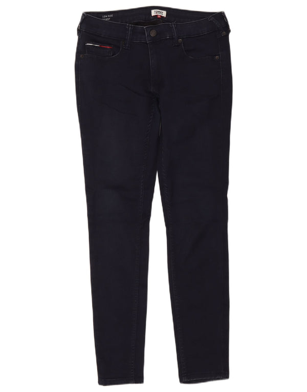 Tommy Hilfiger Damen-Jeans mit niedriger Taille, Röhrenjeans, W31, L32, Marineblau