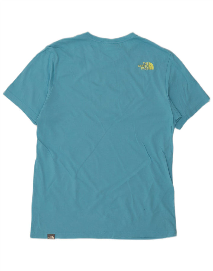 THE NORTH FACE Herren T-Shirt Top mittelblaue Baumwolle