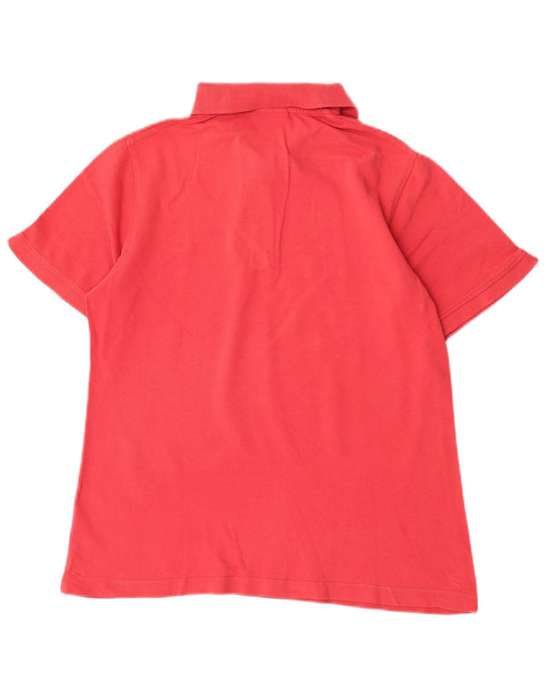 Jack Wolfskin Damen Poloshirt UK 10 Small Rosa Baumwolle
