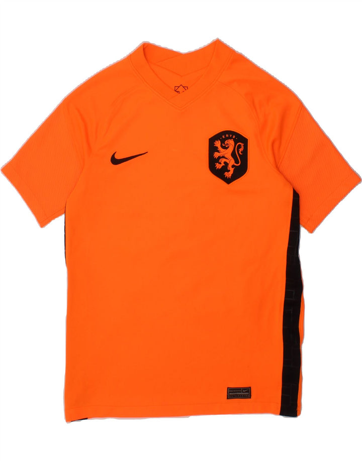 NIKE Boys Ferrari Graphic T-Shirt Top 10-11 Years Medium Orange Vintage Nike and Second-Hand Nike from Messina Hembry 