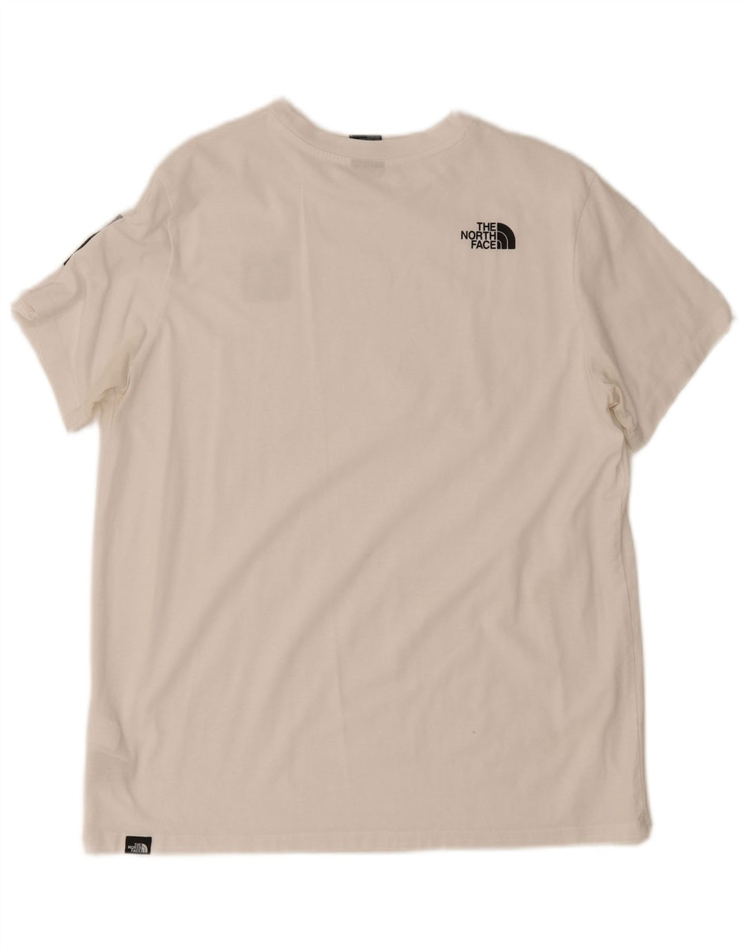 The North Face Herren-T-Shirt mit Grafik, Größe L, aus weißer Baumwolle