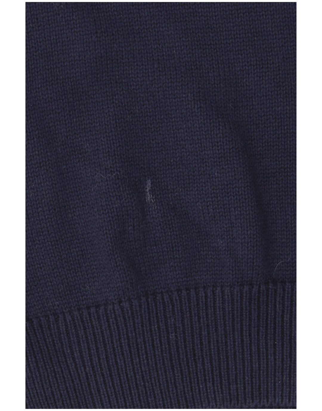 Wrangler Herren-Pullover mit Reißverschluss am Hals, Größe S, marineblaue Baumwolle