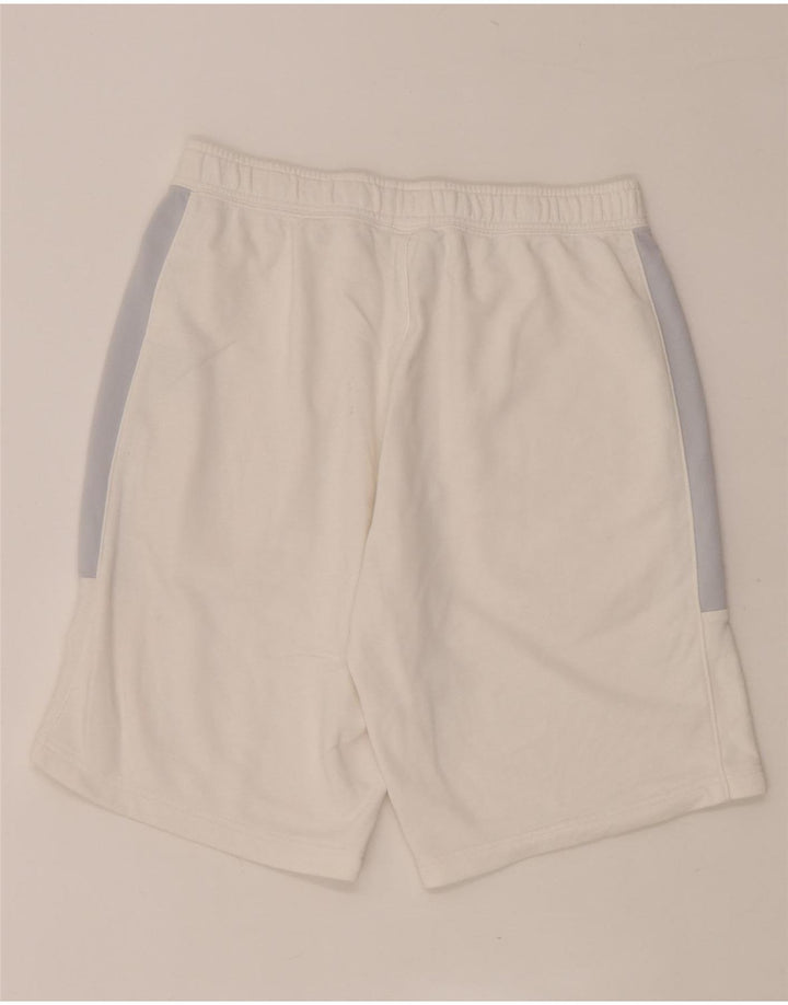Nike Herren-Sportshorts mit Grafik, mittelweiße Colourblock-Baumwolle