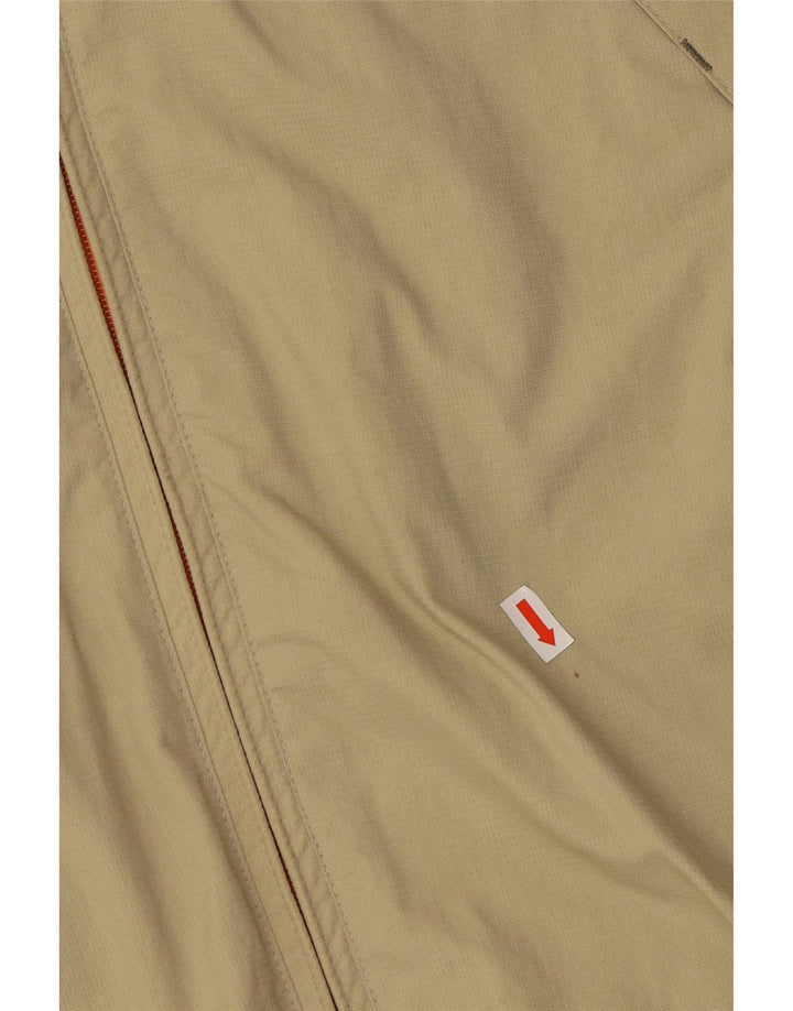 INVICTA Herren-Regenjacke mit Kapuze, UK 44 2XL, grünes Polyamid