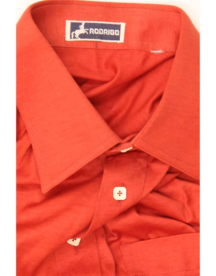 RODRIGO Herrenhemd Mittelorange