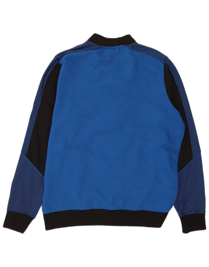 ERIMA Mens Tracksuit Top Jacket Large Blue Colourblock Polyester
