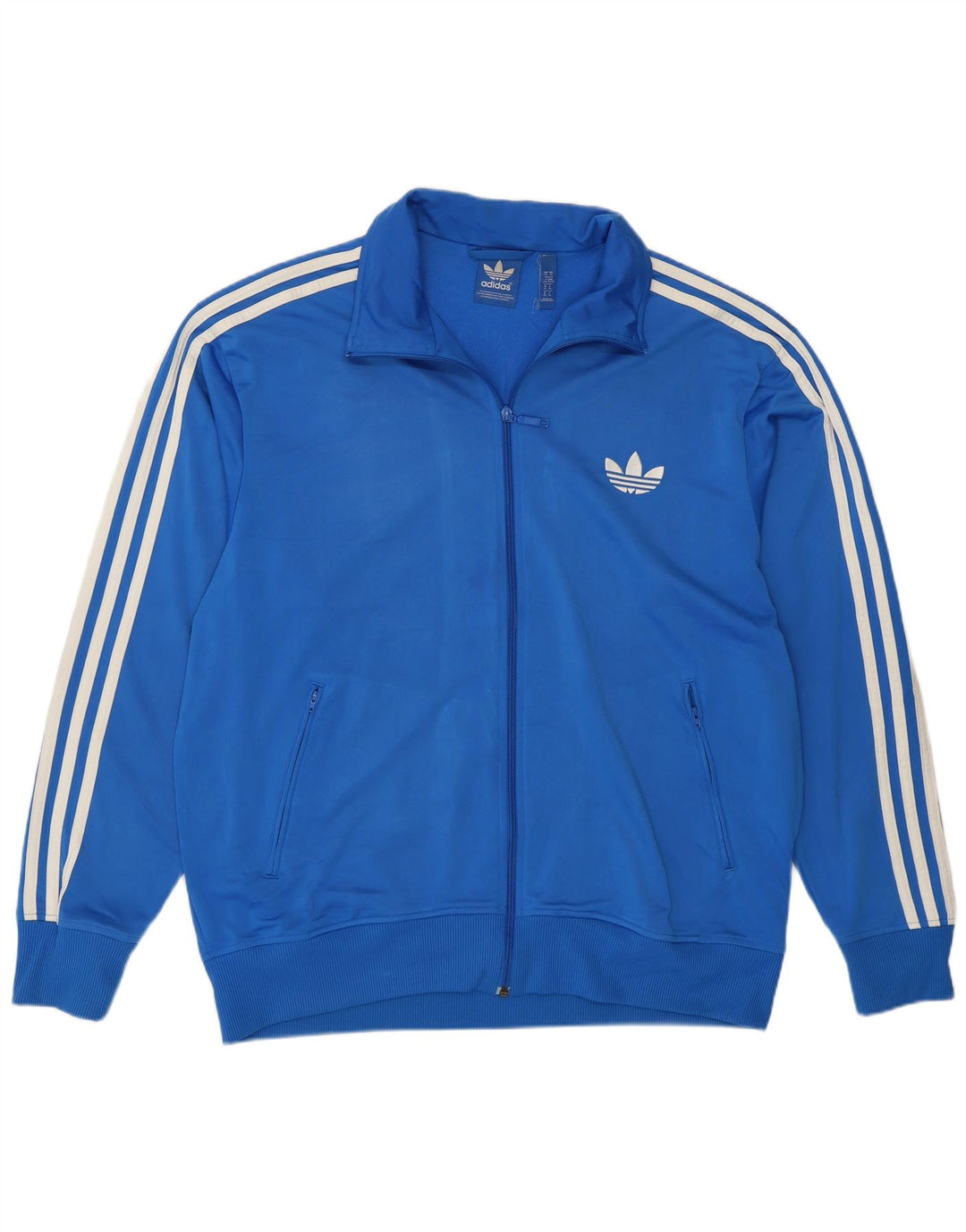 Adidas Herren Trainingsanzug Top Jacke XL Blau Polyester